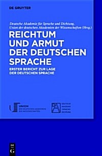 Reichtum Und Armut Der Deutschen Sprache (Hardcover)