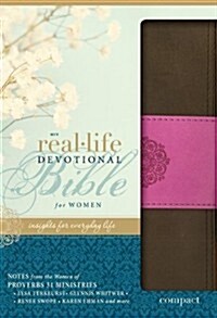 Real-Life Devotional Bible for Women-NIV-Compact Magnetic Closure (Imitation Leather)