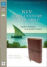 First-Century Study Bible-NIV-Strap Closure: Explore Scripture in Its Jewish and Early Christian Context (Imitation Leather)