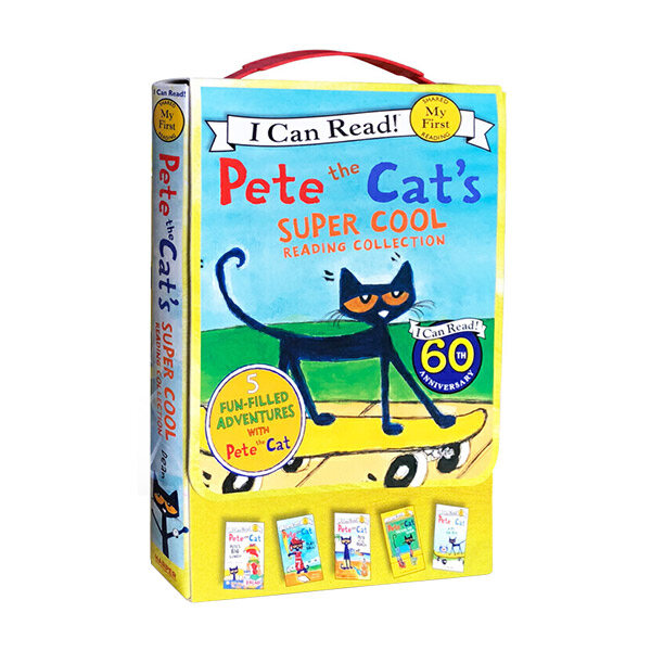 Pete the Cats Super Cool Reading Collection: 5 I Can Read Favorites! (Boxed Set)