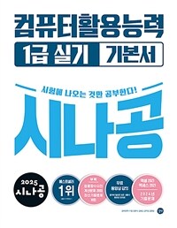 2025 시나공 컴퓨터활용능력 1급 실기 기본서