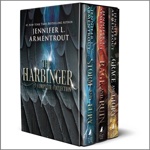 Jennifer Armentrout Harbinger Series Box Set: Storm and Fury, Rage and Ruin, Grace and Glory (Paperback, Reissue)