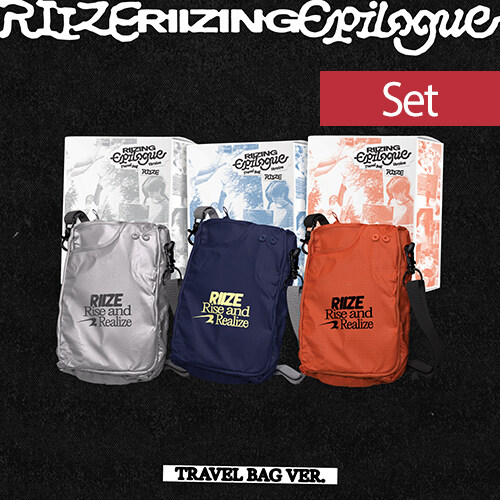 [SET][스마트앨범] 라이즈 - 미니 1집 RIIZING : Epilogue (TRAVEL BAG Ver.)(LIMITED EDITION)[3종 세트]