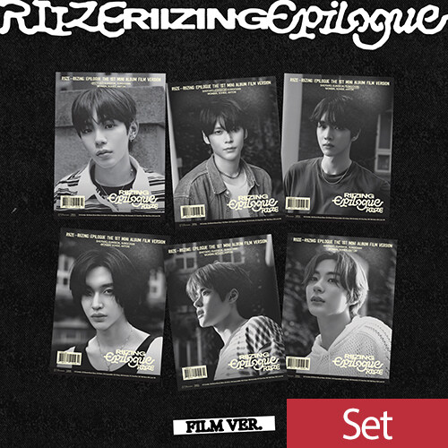 [SET] 라이즈 - 미니 1집 RIIZING : Epilogue (FILM Ver.)[6종 세트]