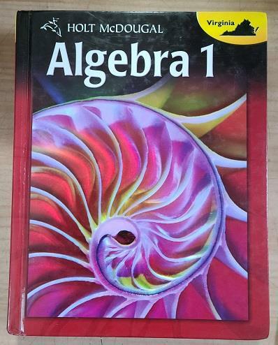 [중고] Holt McDougal Algebra 1: Student Edition 2012 (Hardcover)