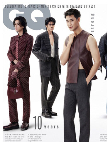 [B형] GQ Thailand (태국) 2024년 9월호 : Apo-Gemini-Gulf-Kao-Khunpol-Nani-Non-Off-Peem-Phuwin