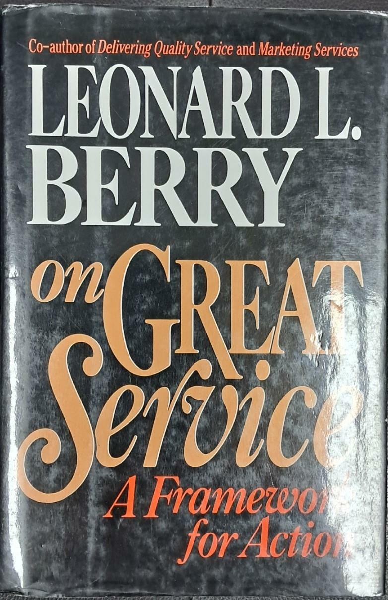 [중고] On Great Service: A Framework for Action (Hardcover)