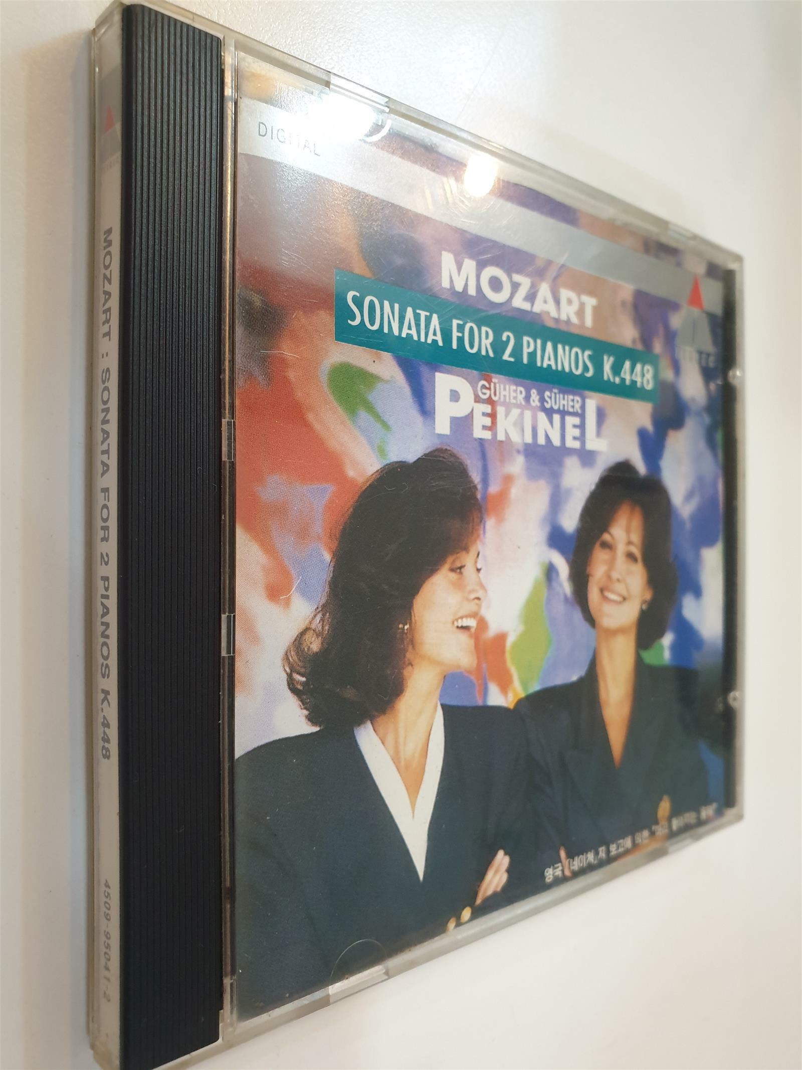 [중고] [개봉-CD]  Pekinel - Mozart : Sonata for 2 Pianos 