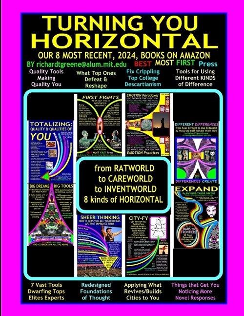 Turning You Horizontal: a Guide and Best Pieces from our 8 Most Recent (2024) Books on Amazon (Paperback)