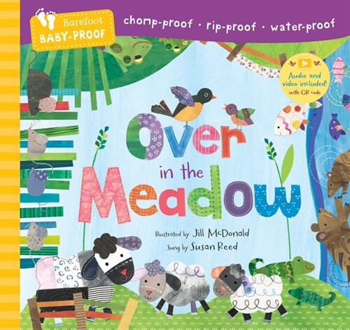 Barefoot Baby-Proof: Over in the Meadow (Paperback)