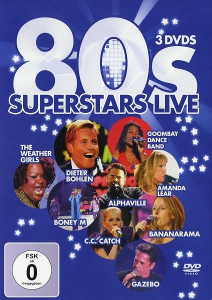 [중고] (수입) 80‘s Superstars - Live (3 DVD)