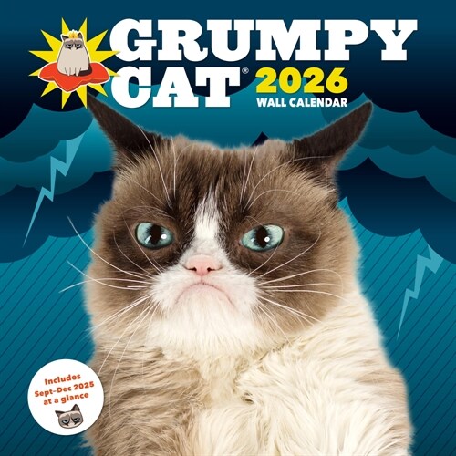 Grumpy Cat 2026 Wall Calendar (Wall)