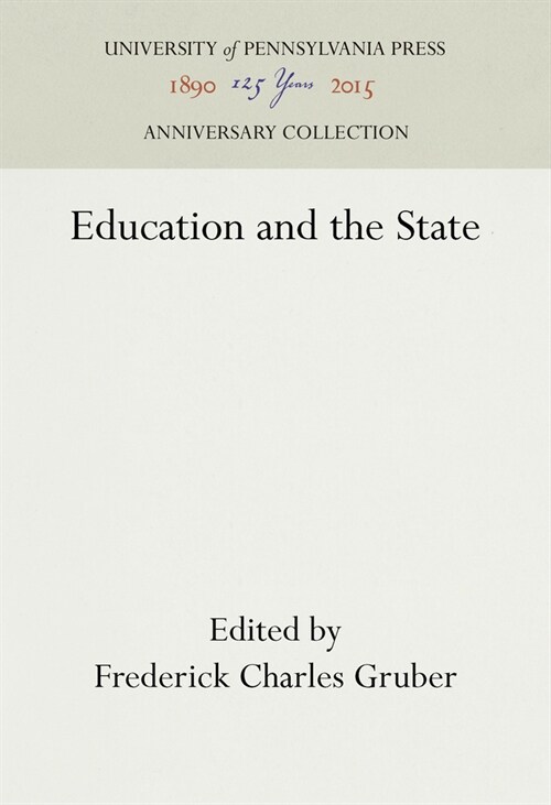 Education and the State (Hardcover)