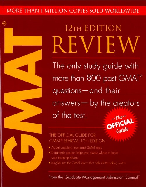 The Official Guide for Gmat Review (Paperback, 12th)