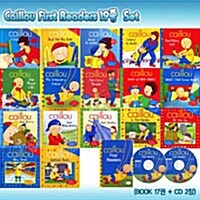 [까이유] Caillou First Readers 19종 Set (Book 17권 + Audio CD 2장)