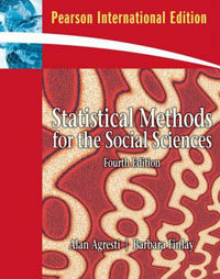 Statistical methods for the social sciences 4th ed., international ed