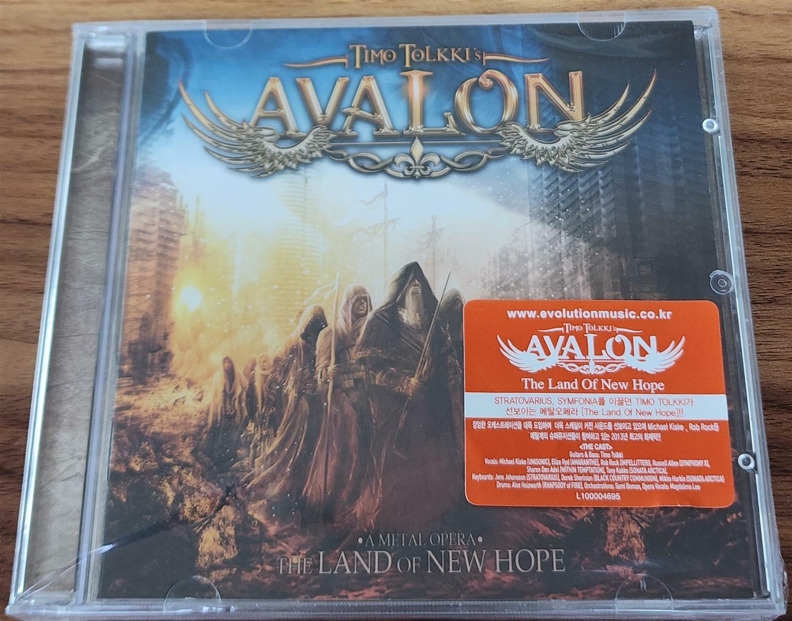 [중고] Timo Tolkki‘s Avalon - The Land Of New Hope: A Metal Opera