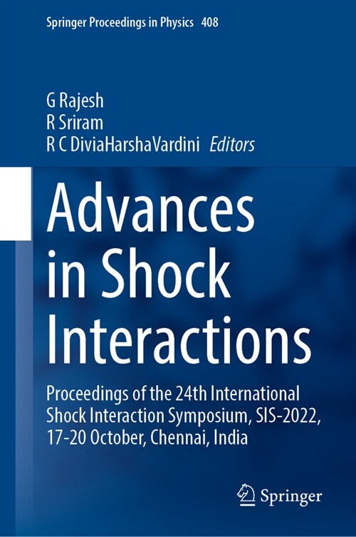 Advances in Shock Interactions (Hardcover)