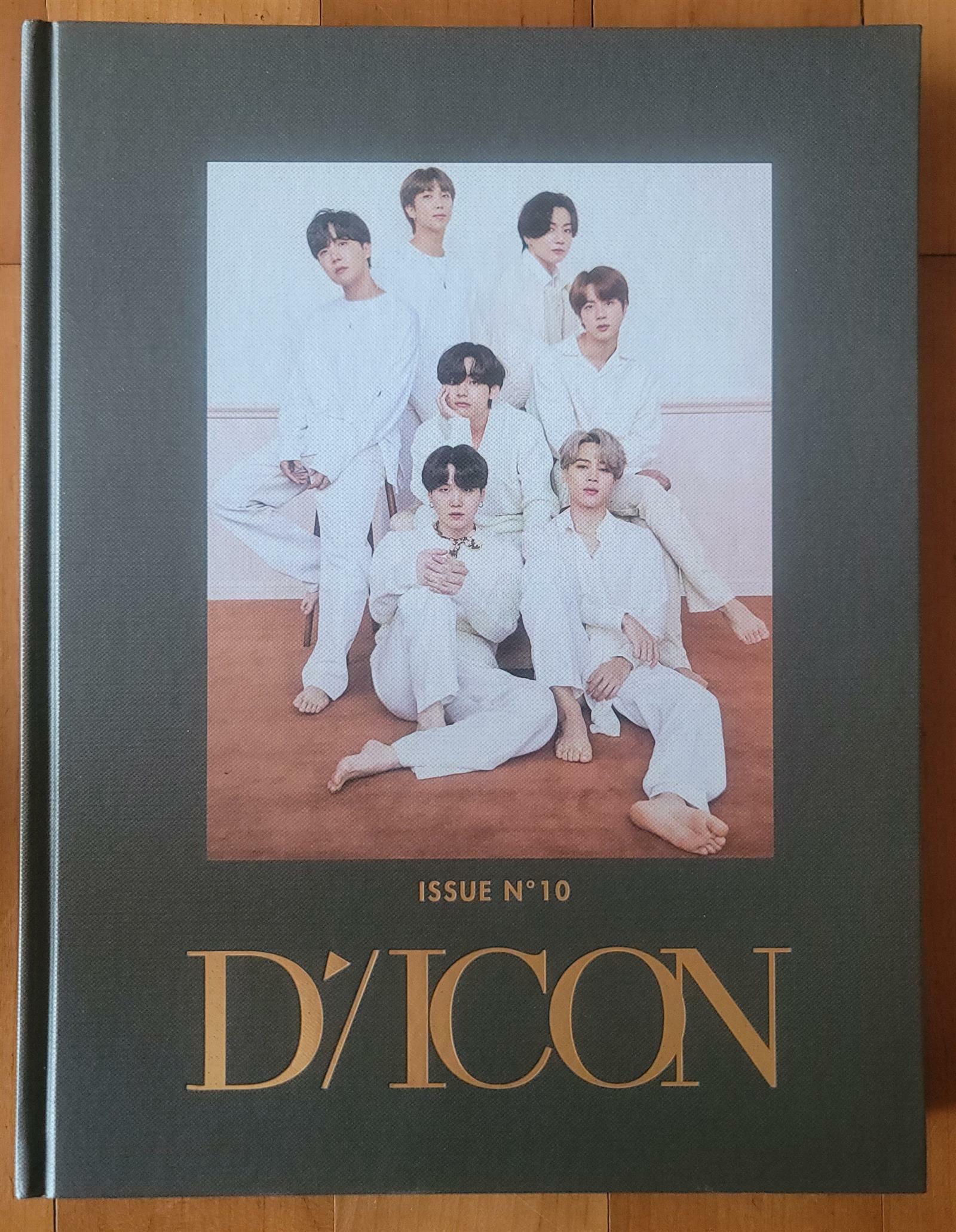 [중고] D-icon 디아이콘 vol 10 BTS goes on 단체 에디션 디스패치뉴스그룹 2021년 최상급