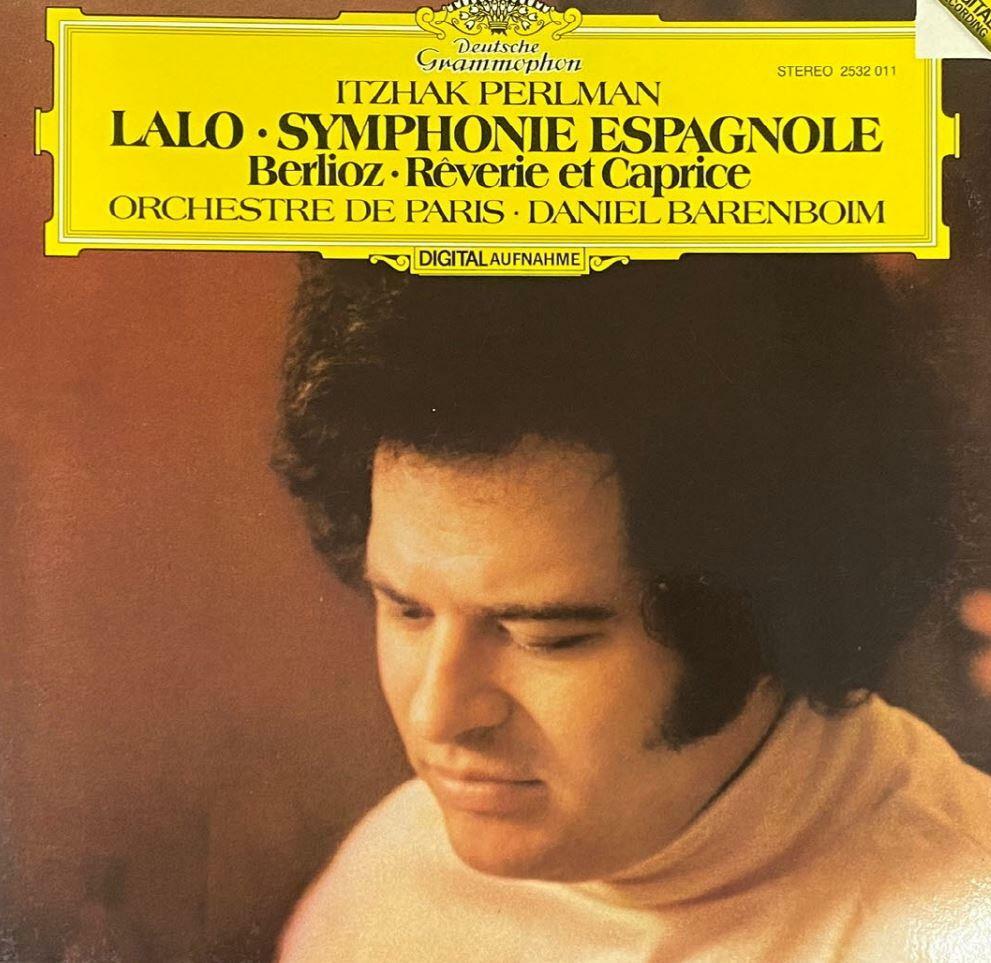 [중고] [LP] 이차크 펄먼,다니엘 바렌보임- Itzhak Perlman,Daniel Barenboim - Lalo Symphonie Espagnole LP [독일반]