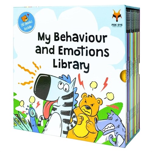 My Behaviour and Emotions Library By Jasmine Brooke 20 Books Collection Box Set (Paperback)