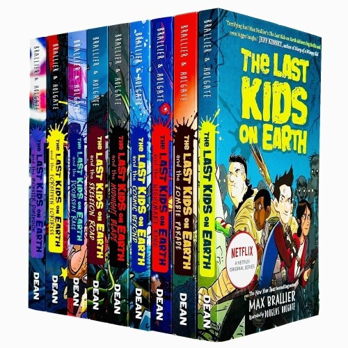 Last Kids on Earth Series by Max Brallier 9 Books Collection Set (Paperback)