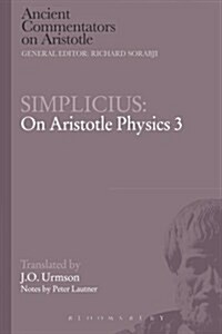 Simplicius: on Aristotle Physics 3 (Paperback)