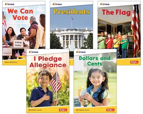 Icivics Grade K: Leadership & Responsibility 5-Book Set (Hardcover)