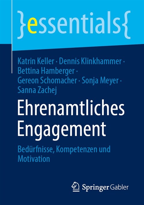 Ehrenamtliches Engagement: Bed?fnisse, Kompetenzen Und Motivation (Paperback, 2024)