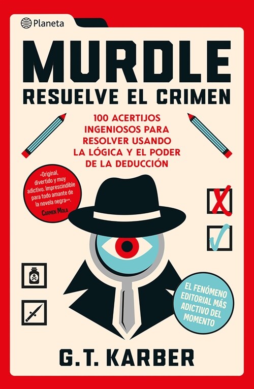 Murdle: Resuelve El Crimen: 100 Acertijos Endiablados Para Solucionar Usando La L?ica Y El Poder de la Deducci? (Paperback)