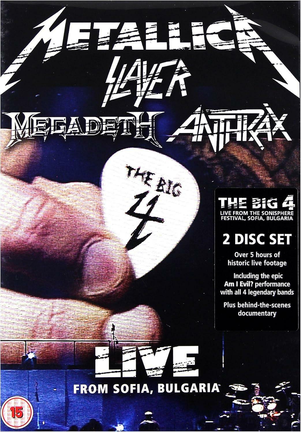 [중고] [수입] Metallica & Slayer & Megadeth & Anthrax - The Big Four: Live From Sonisphere (2disc Limited Deluxe Digipak)