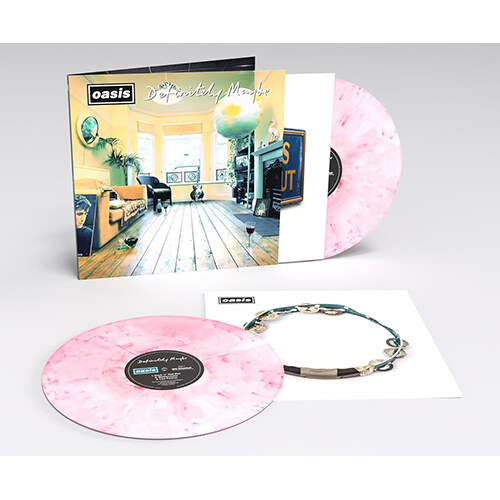 [수입] Oasis - 1집 Definitely Maybe [핑크 & 화이트 마블 컬러 2LP]