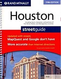 Rand McNally Houston, Texas  Street Guide (Paperback, 11th, Spiral)