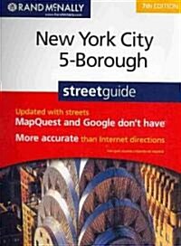 Rand McNally 2009 New York City 5-Borough (Paperback, Spiral)