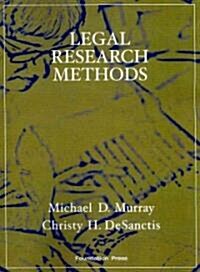 Legal Research Methods (Paperback, Pass Code)
