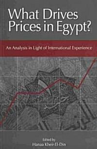 What Drives Prices in Egypt?: An Analysis in Light of International Experience (Paperback)