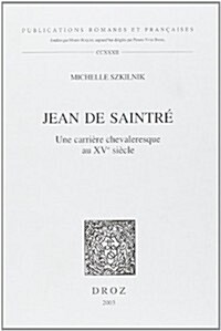 Jean De Saintre (Paperback)