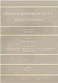 Index Scriptorum Novus Mediae Latinitatis. Supplementum (1973-2005) (Paperback)