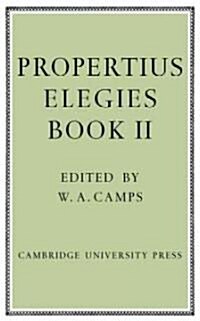 Propertius: Elegies : Book II (Paperback)