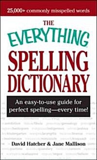 The Everything Spelling Dictionary (Paperback)