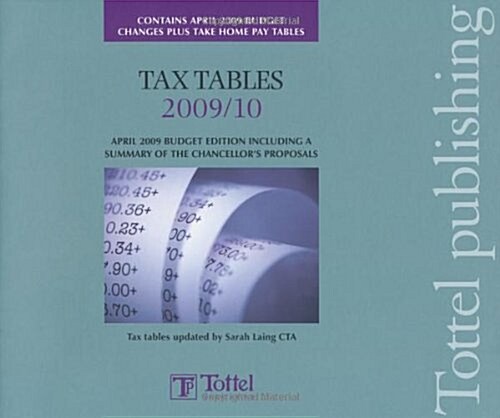 Tax Tables 2009 (Paperback)