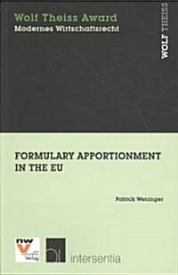 Formulary Apportionment in the EU (Paperback)