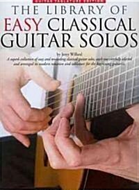 The Library of Easy Classical Guitar Solos (Paperback)