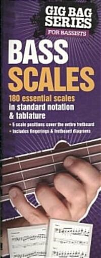 The Gig Bag Book of Bass Scales (Paperback)