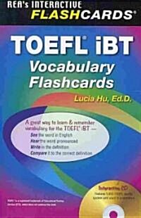 TOEFL Ibt Vocabulary Flashcard Book W/ Audio CD [With CDROM] (Paperback)