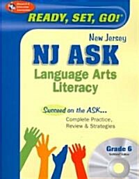 New Jersey NJ Ask Language Arts Literacy, Grade 6 [With CDROM] (Paperback)