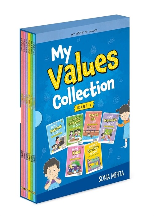 My Book of Values Boxset 3: A Set of 6 Exciting Story Cum Activity Books Illustrated Storybooks on Values and Good Behaviour Ages 5 + (Paperback)