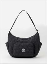 Kipling 整理上手な8ポケット 星柄キルティングバッグBOOK