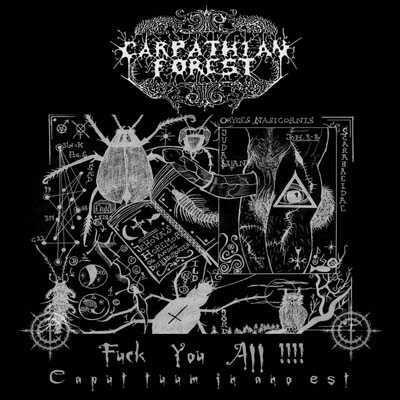 [중고] CARPATHIAN FOREST - Fuck You All !!!!  미국반 CD