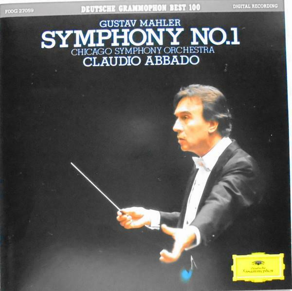 [중고] Gustav Mahler - Chicago Symphony Orchestra, Claudio Abbado – Symphony No.1 (일본수입반)